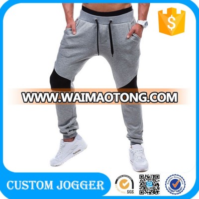 Cotton Polyester Gym Tracksuit Wholesale Fit Cuffed Jogger Pants, Drawstring Mens Sports Sweatpants